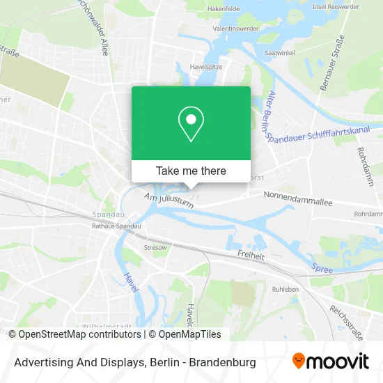 Advertising And Displays map