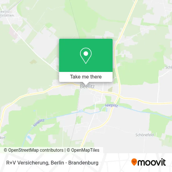 R+V Versicherung map
