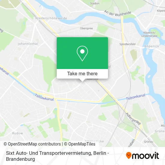 Sixt Auto- Und Transportervermietung map