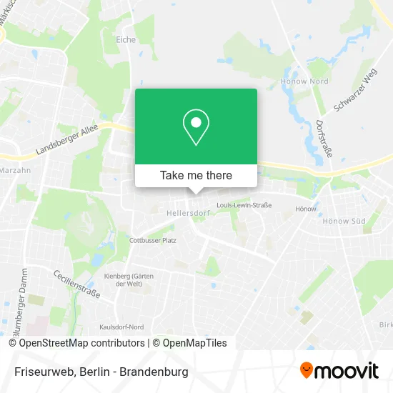 Friseurweb map