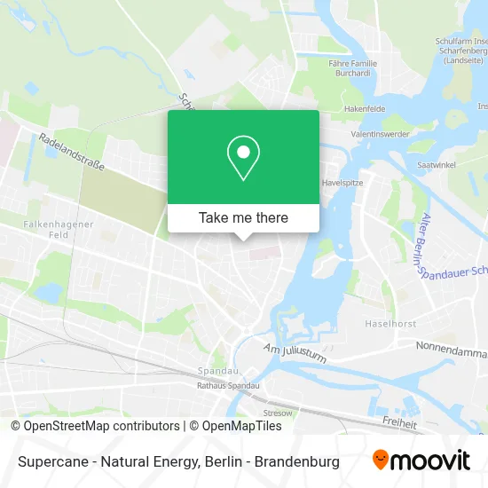 Supercane - Natural Energy map