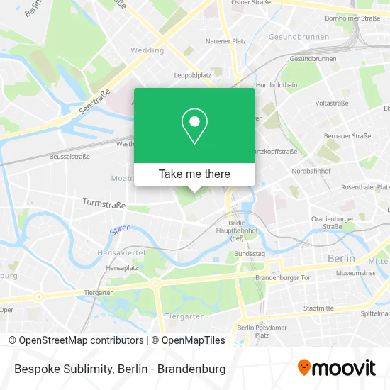 Bespoke Sublimity map