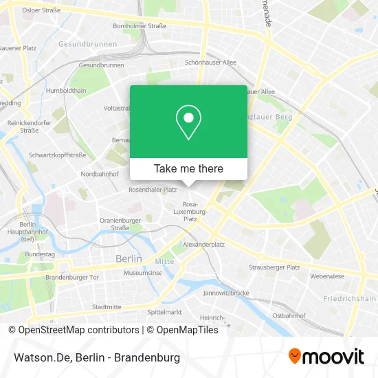 Watson.De map