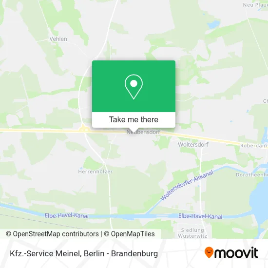 Kfz.-Service Meinel map