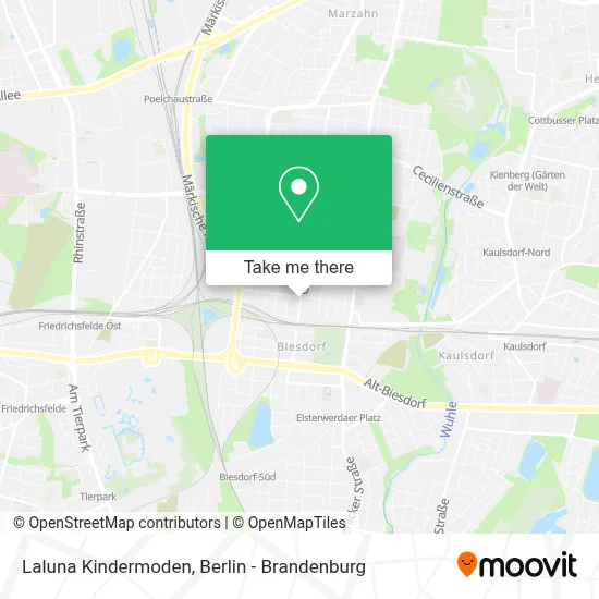 Laluna Kindermoden map