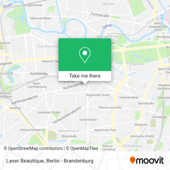 Laser Beautique map