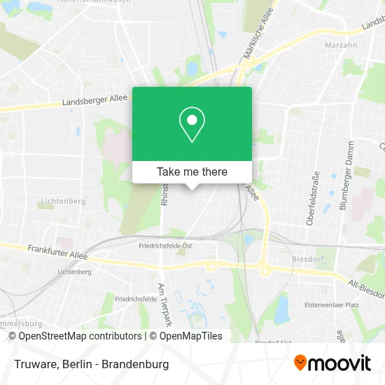 Truware map