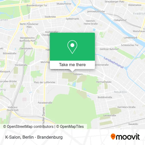 K-Salon map