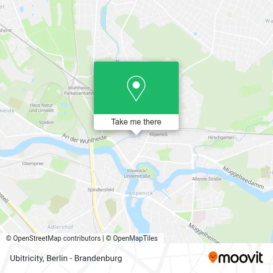 Ubitricity map
