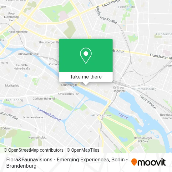 Flora&Faunavisions - Emerging Experiences map