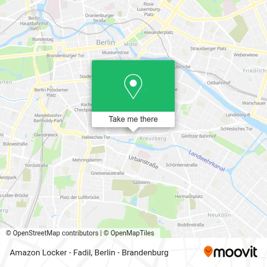 Amazon Locker - Fadil map
