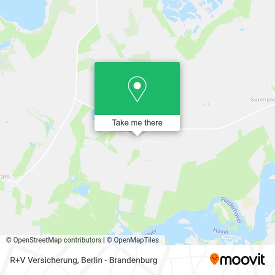 R+V Versicherung map