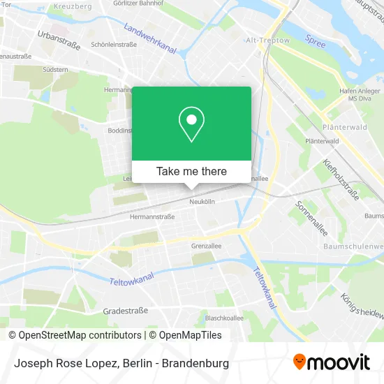 Joseph Rose Lopez map