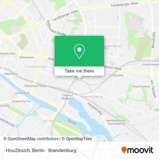 Hou2touch map