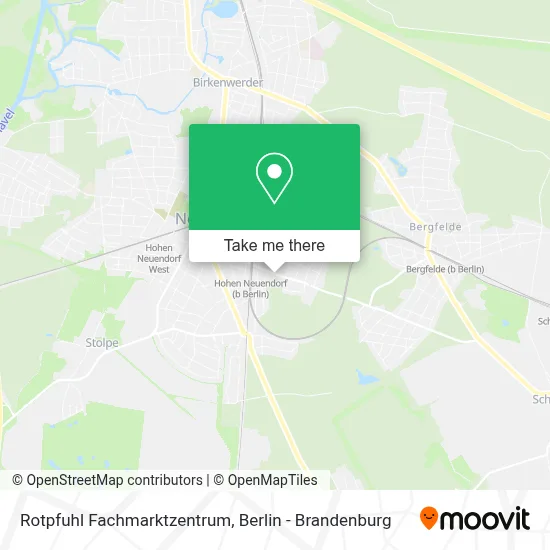 Rotpfuhl Fachmarktzentrum map