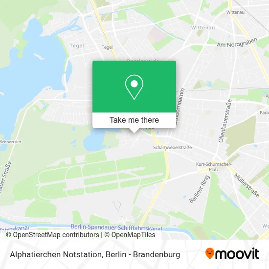 Alphatierchen Notstation map
