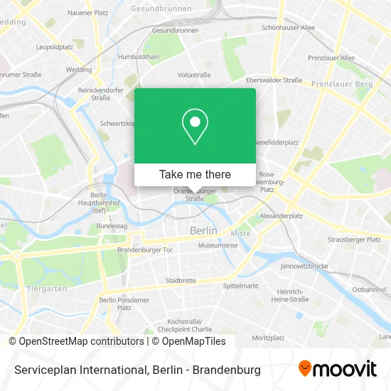 Serviceplan International map