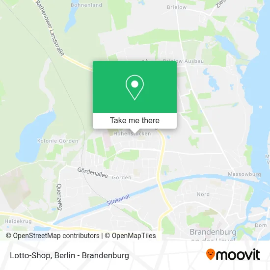 Lotto-Shop map