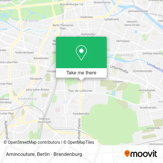 Amincouture map