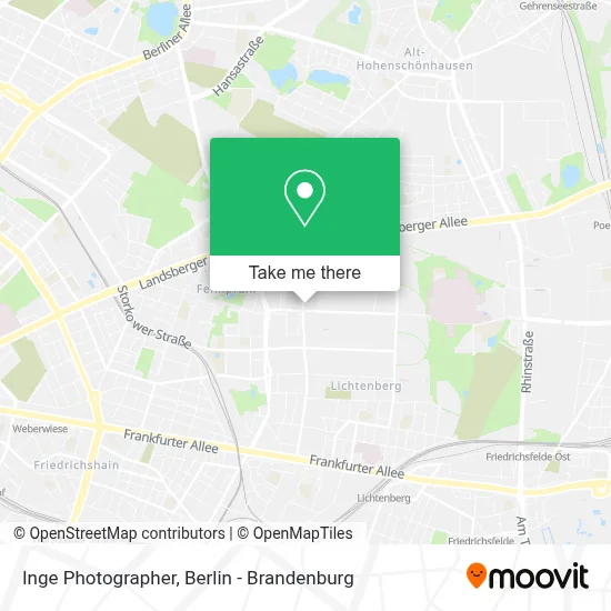Inge Photographer map