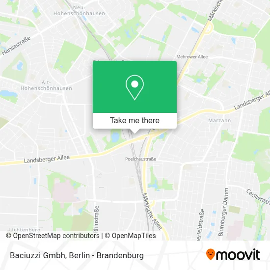 Baciuzzi Gmbh map
