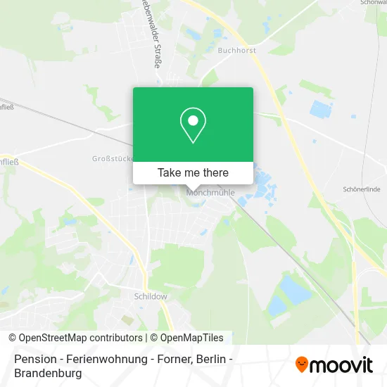 Pension - Ferienwohnung - Forner map