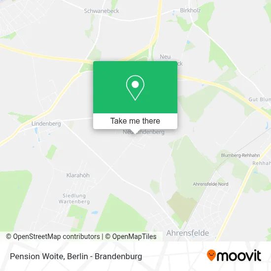 Pension Woite map