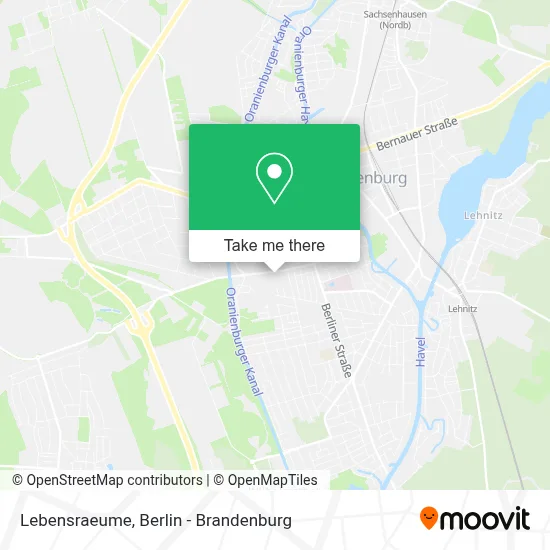 Lebensraeume map
