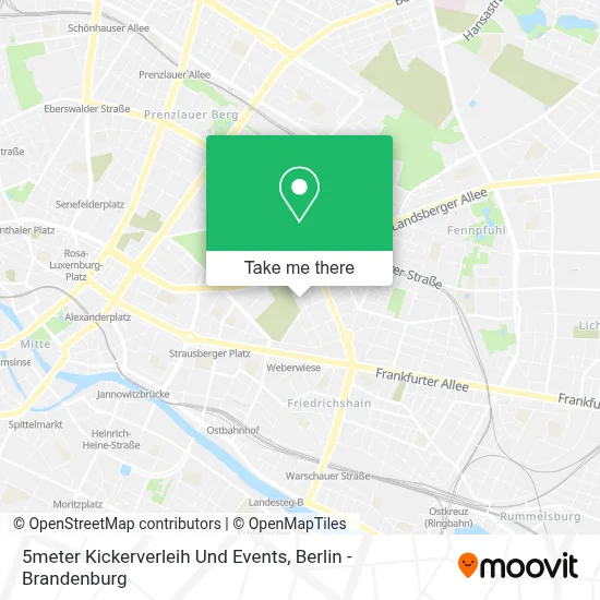 5meter Kickerverleih Und Events map