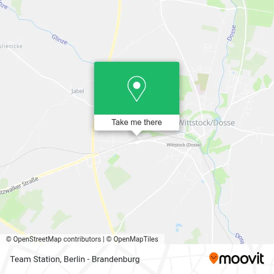 Team Station map