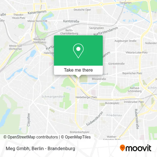 Meg Gmbh map