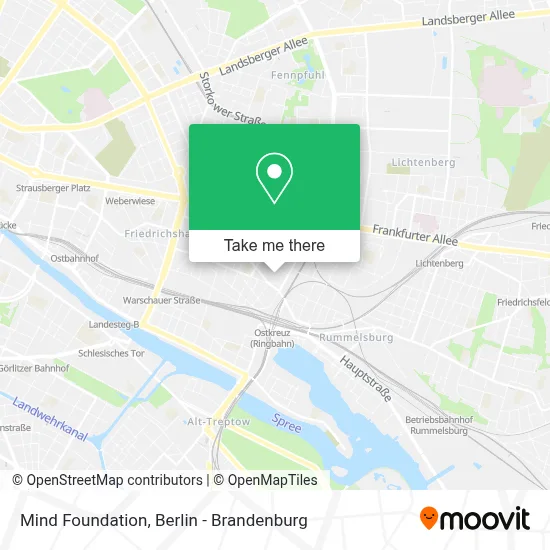 Mind Foundation map
