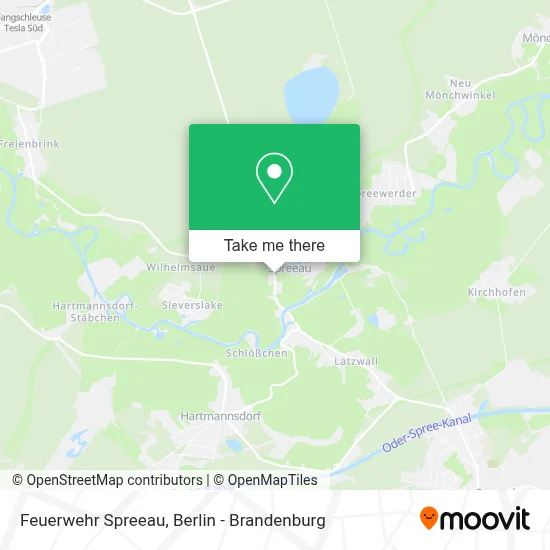 Feuerwehr Spreeau map