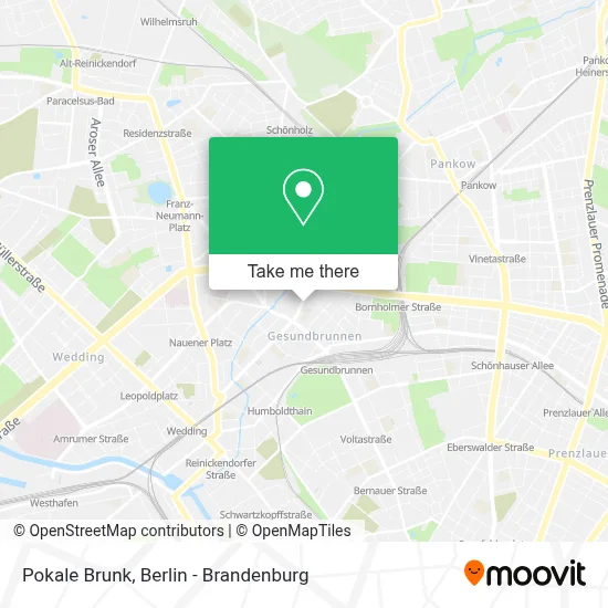 Pokale Brunk map