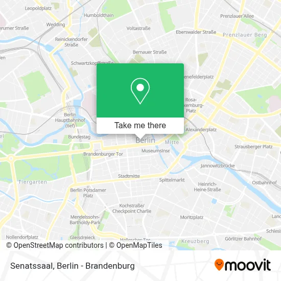 Senatssaal map