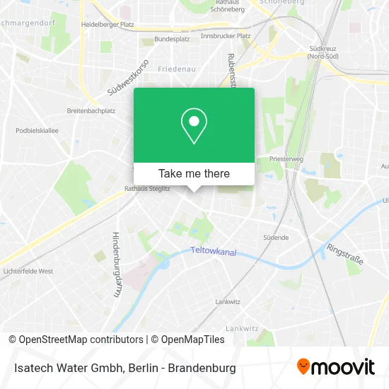Isatech Water Gmbh map