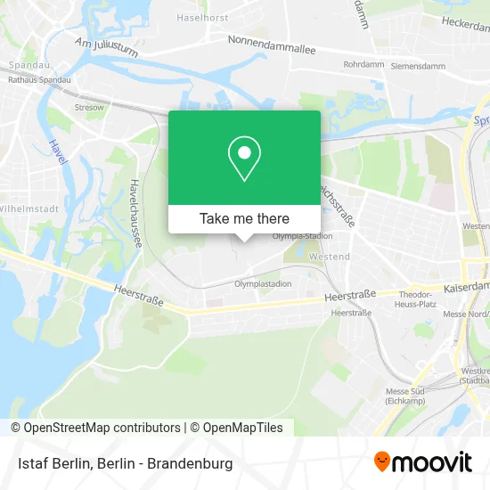 Istaf Berlin map