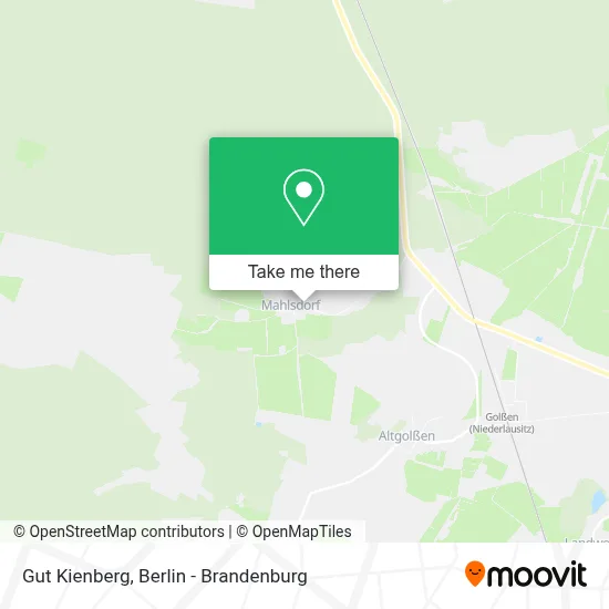 Gut Kienberg map