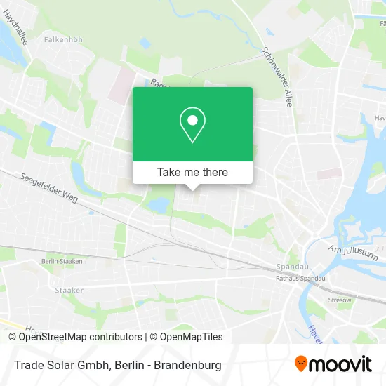 Trade Solar Gmbh map