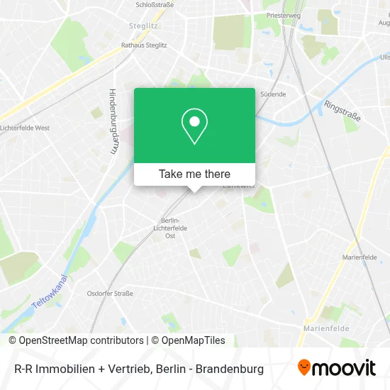 R-R Immobilien + Vertrieb map