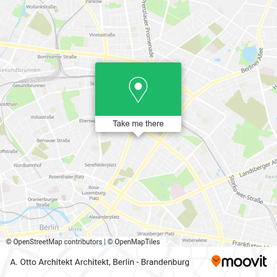 A. Otto Architekt Architekt map