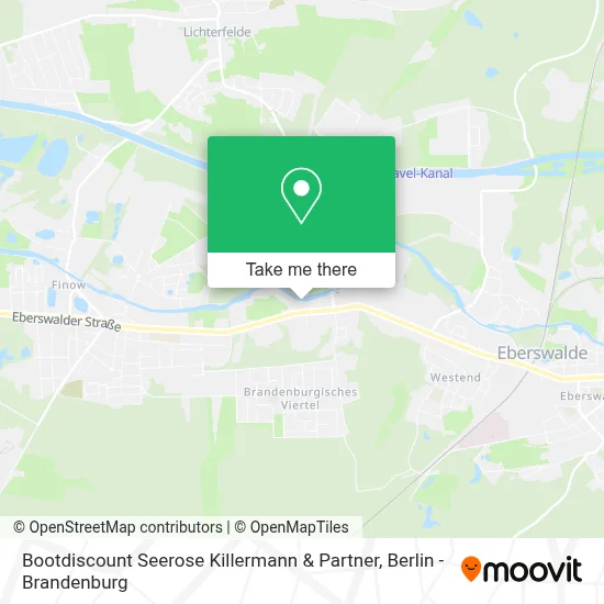 Bootdiscount Seerose Killermann & Partner map