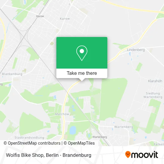 Wolfis Bike Shop map