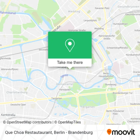 Que Choa Restautaurant map
