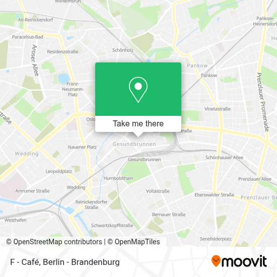 F - Café map