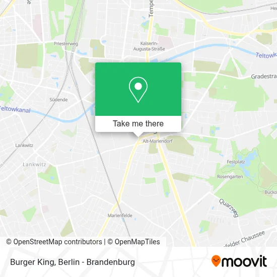 Burger King map