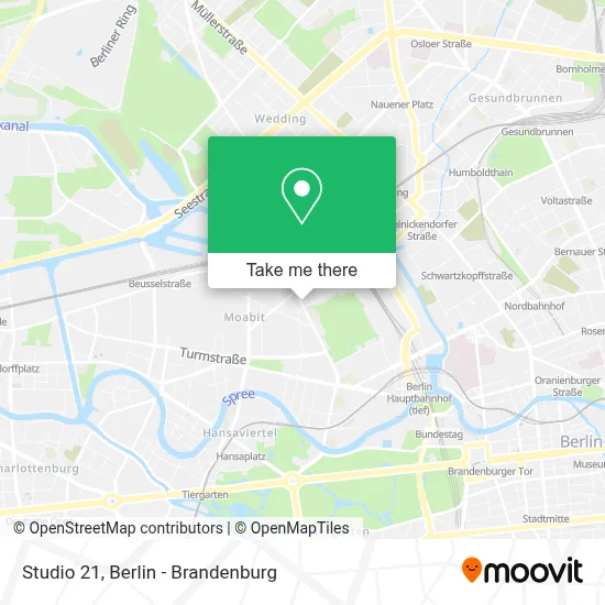 Studio 21 map