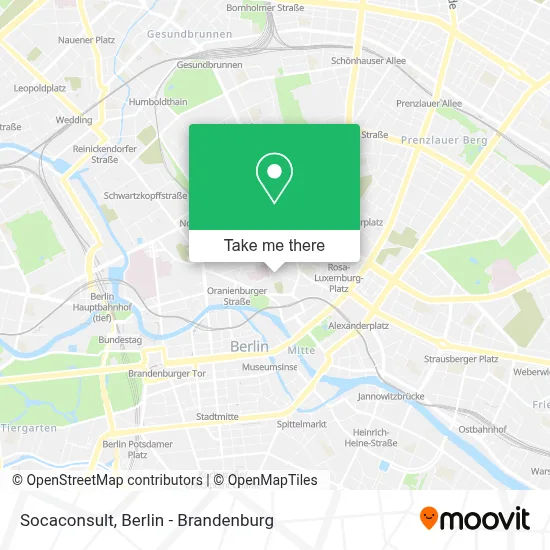 Socaconsult map