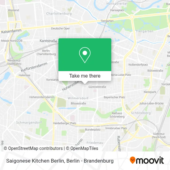 Saigonese Kitchen Berlin map