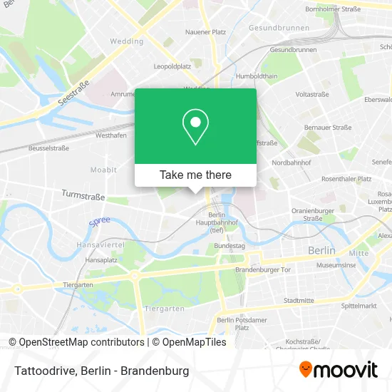Tattoodrive map